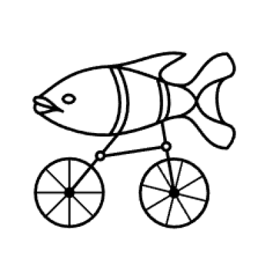 Fish bike